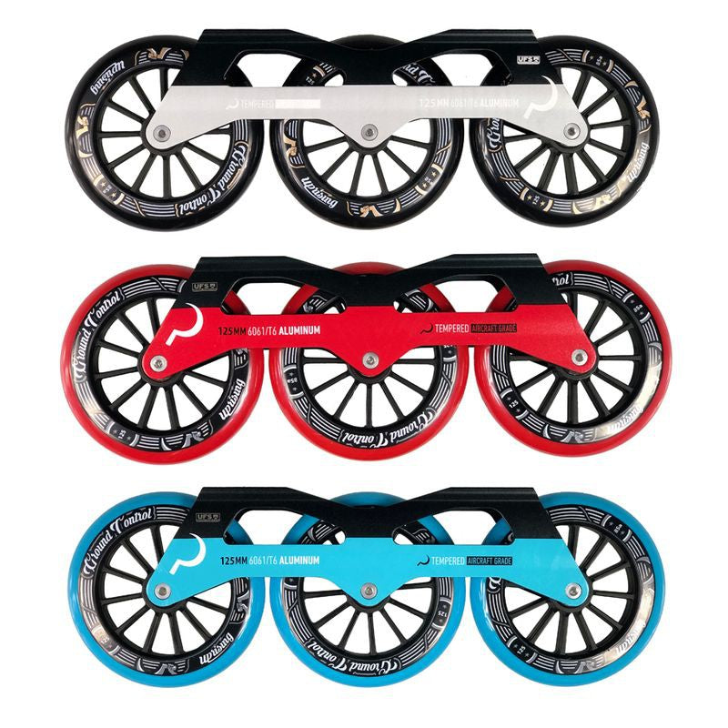 GC TriSkate Frame V3 125mm 85A Complete Setup turquoise