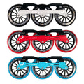 GC TriSkate Frame V3 125mm 85A Complete Setup black/silver