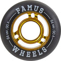 Famus Fast Aggressive Wheels 64mm gold