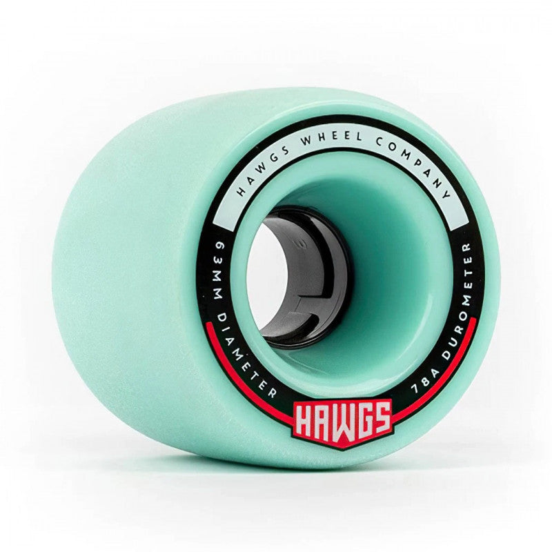 Hawgs Wheels Fattie 78A 63mm teal