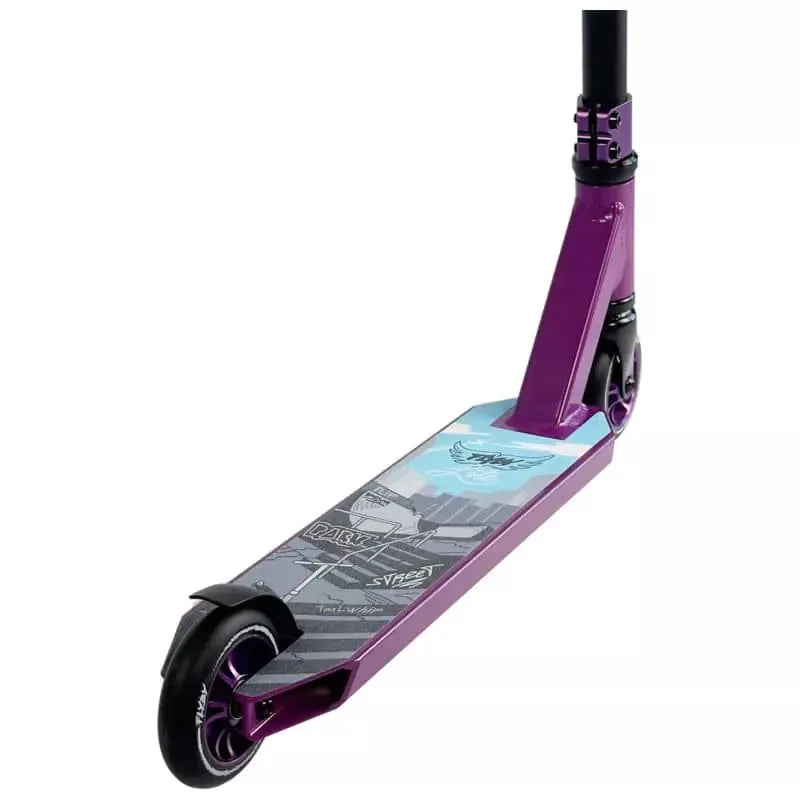 Flyby Lite V2 Complete Pro Scooter Black/Purple