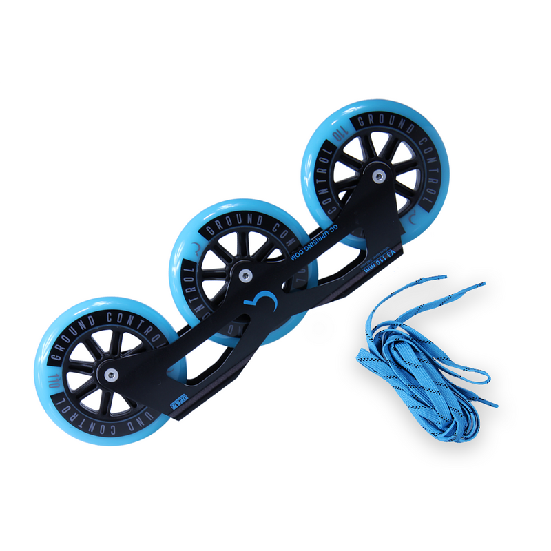 GC TriSkate Frame V3 110mm 85A Complete Setup turquoise