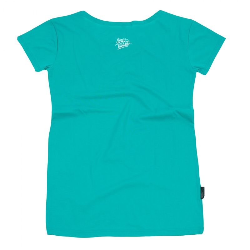 Sourkrauts Girly T-Shirt Laura petrol
