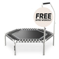 ACON Fit 1,41 m sechseckiger Rebounder mit Aktiv-Haltestange
