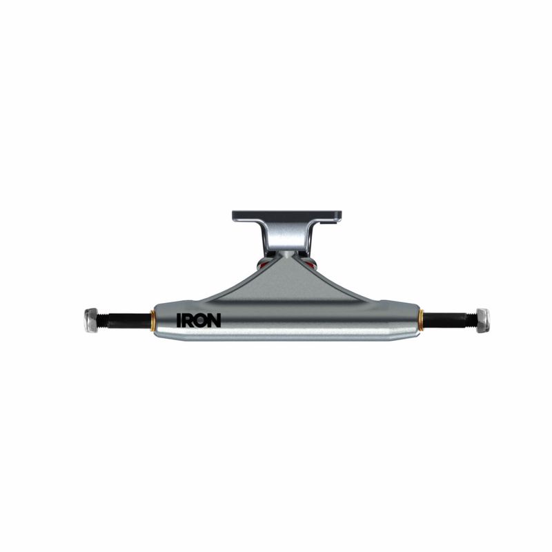 Iron Skateboard Truck 129mm High Semipolished