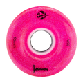 Luminous LED Longboard Wheel 65mm glitter pink