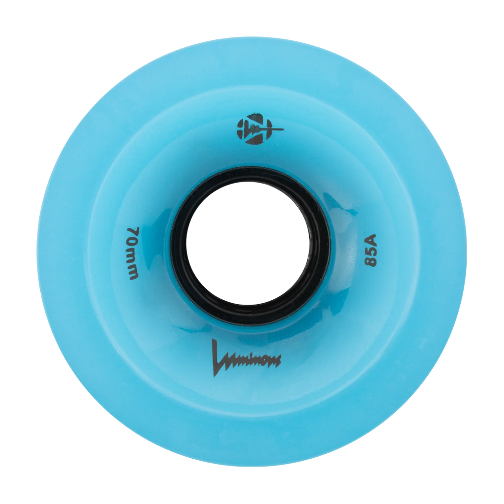 Luminous LED Longboard Wheels 70mm 85A
