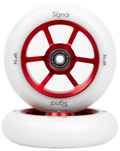 North Stunt Scooter Wheels Signal (2 Stk.) Red/White