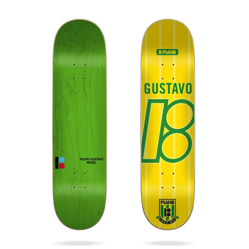 Plan B Skateboard Deck College Felipe 7.75''