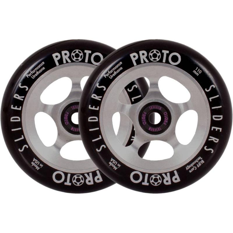 Proto Wheels Slider 110mm black on raw