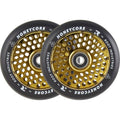 Root Industries Honeycore wheels 110mm black/gold