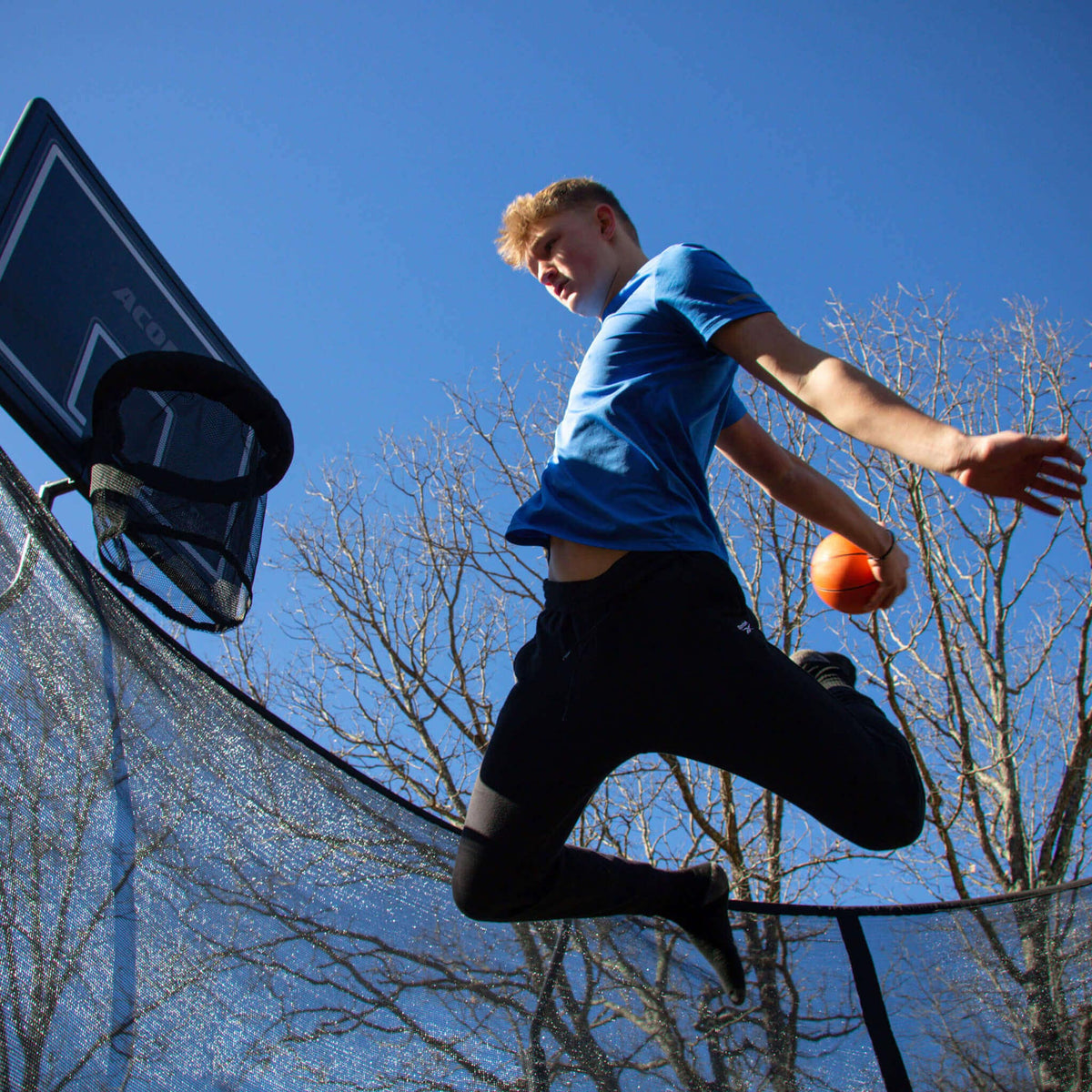 Acon Air Basketballkorb für Runde Trampoline