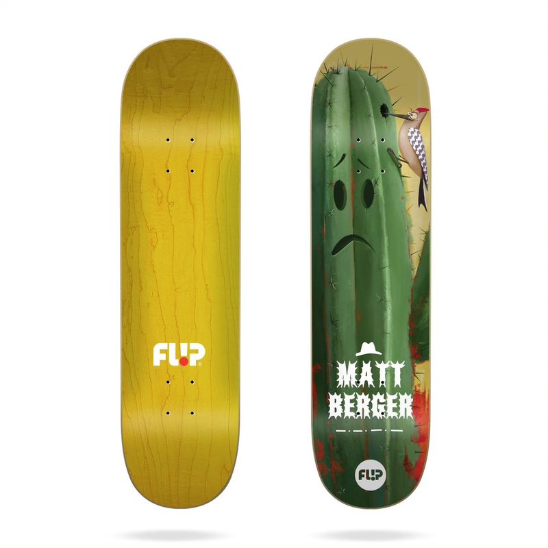 Flip Skateboard Deck Berger Flower Power 8.25''